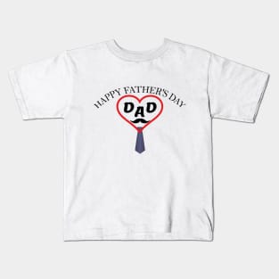 Happy fathers day dad,  the perfect fathers day gift, gifts for papa Kids T-Shirt